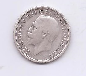 GRAN BRETAÑA DEL AÑO 1929 DE 1 SHILLING